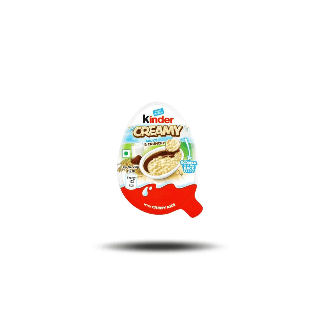 Kinder Creamy Milky & Crunchy 19g