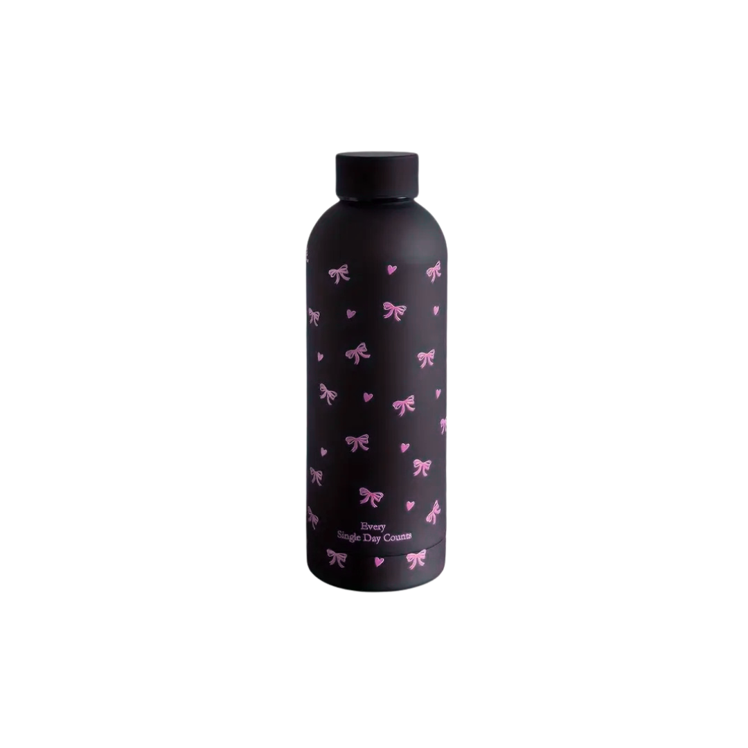 Edelstahl Trinkflasche Rosa - Doppelwandig, für heisse und kalte Getränke